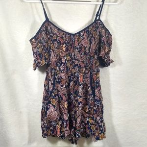 Band of Gypsies paisley romper